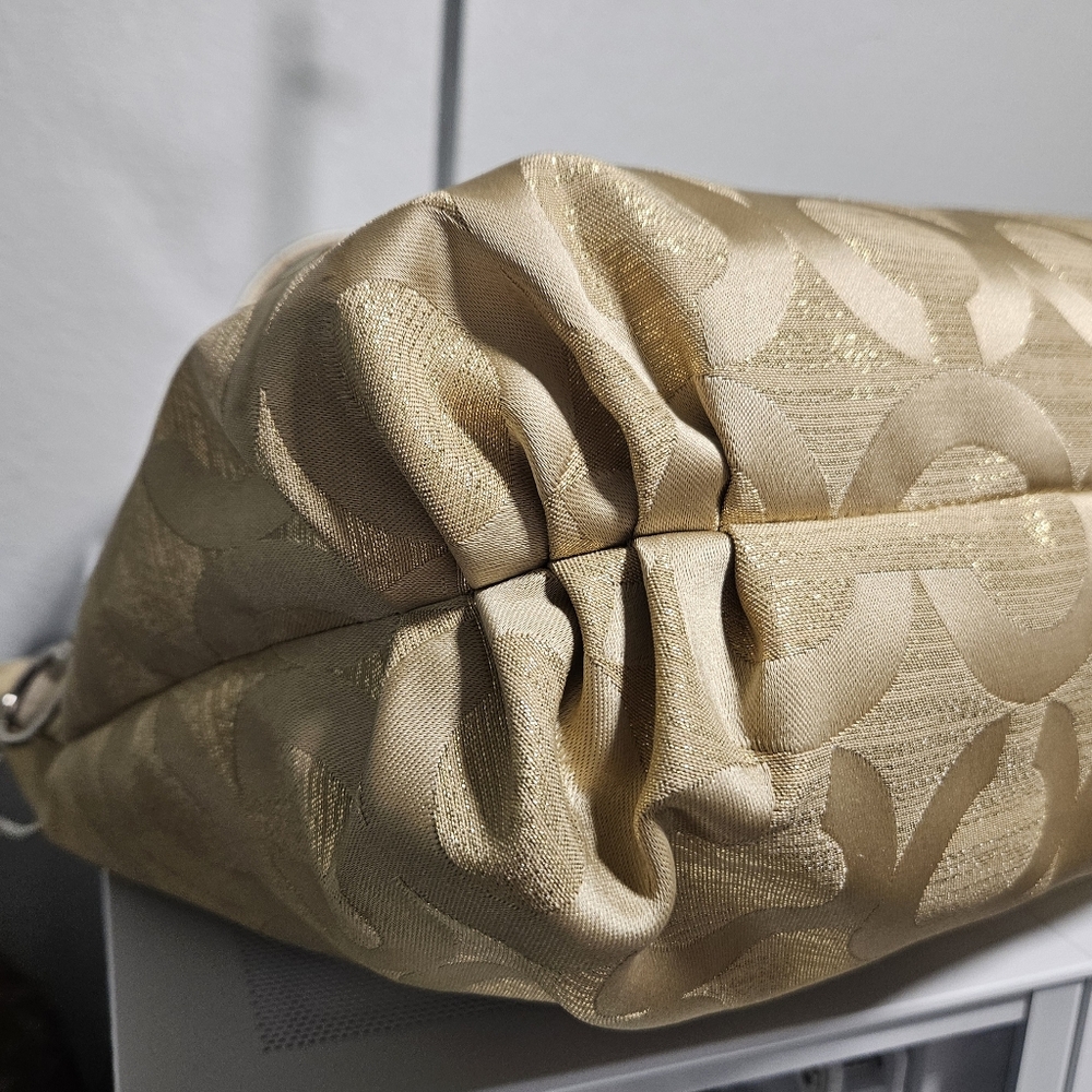 Coach Poppy Op Art Glam Tote Bag - Picture 5 of 9